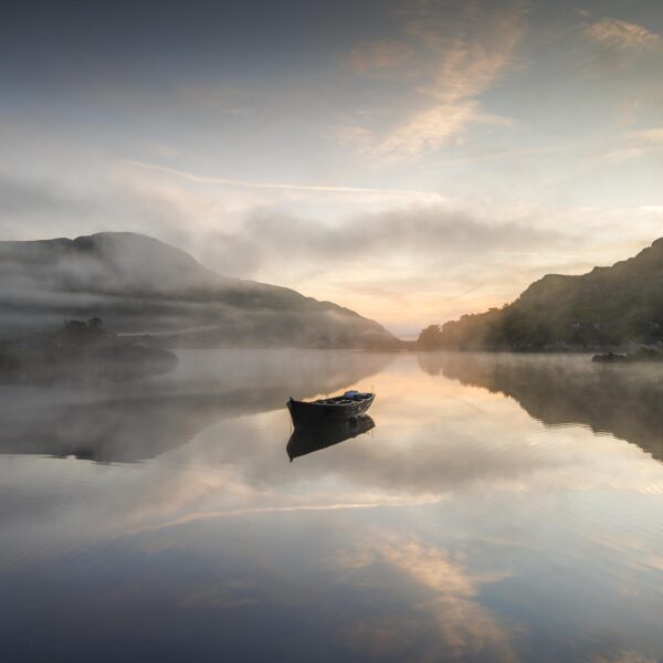 BOAT AT DAWN- OPEN